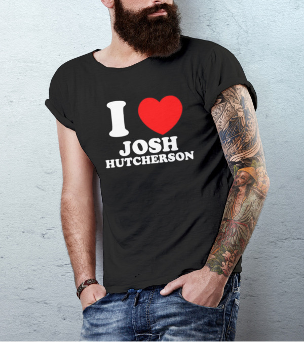 Samantha I Love Josh Hutcherson I Heart Josh Hutcherson T-Shirt