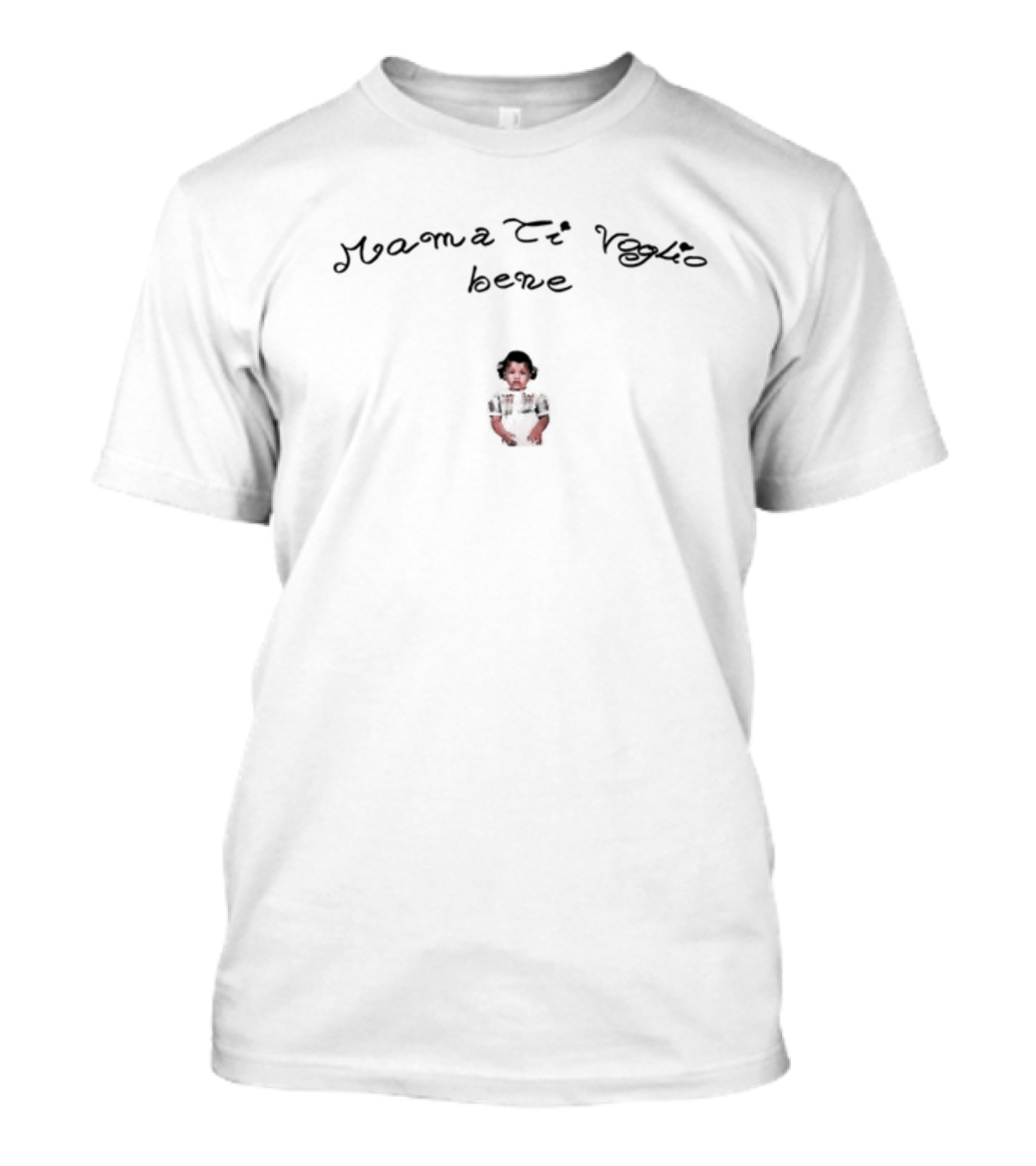 Mama Ti Voglio Bene Red Figure T-Shirt