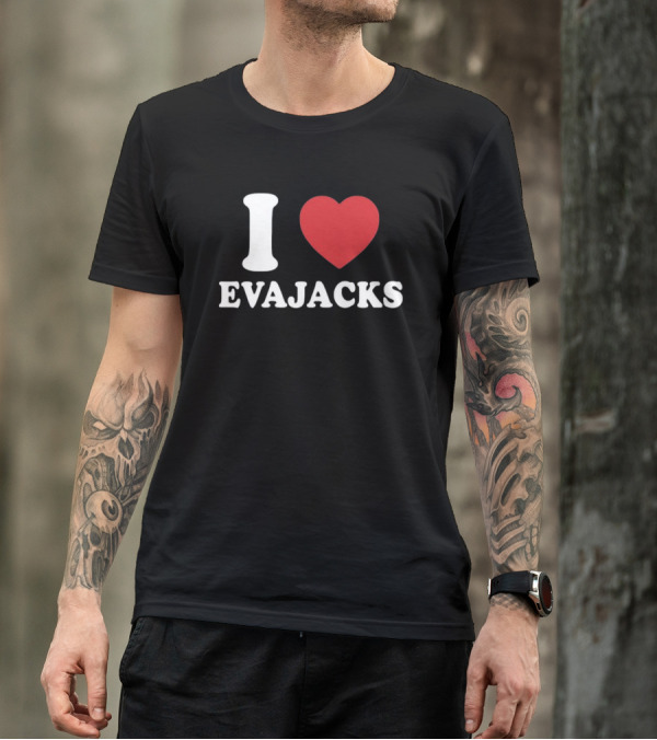 Stephanie Garber I Love Evajacks Fandom T-Shirt