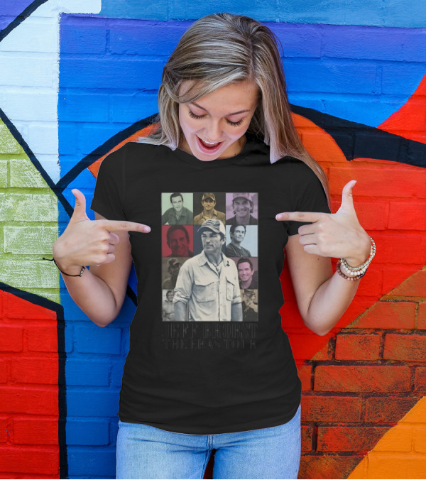 Jeff Probst The Eras Tour Multicolor Photo Collage T-Shirt