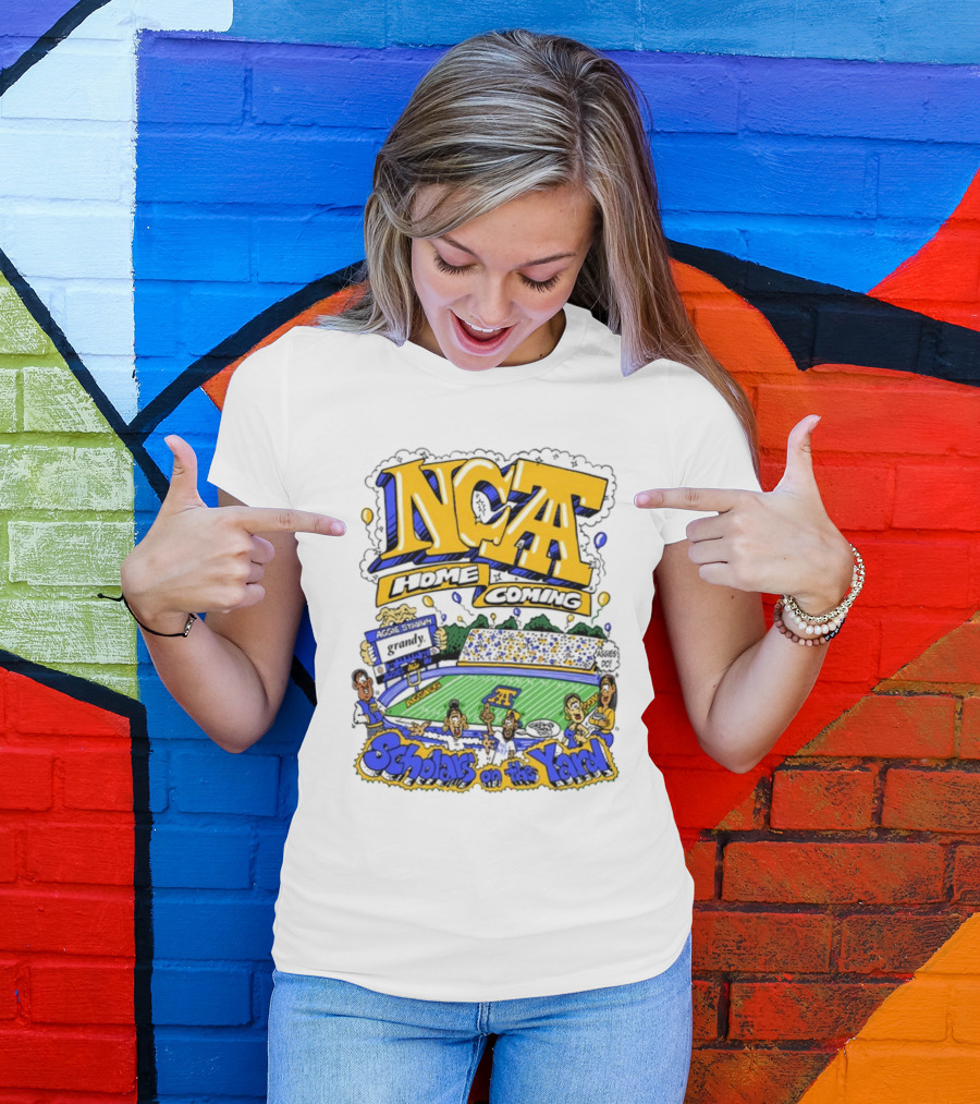 NCA&T Homecoming Scholars On The Yard GHOE Aggie Stadium T-Shirt