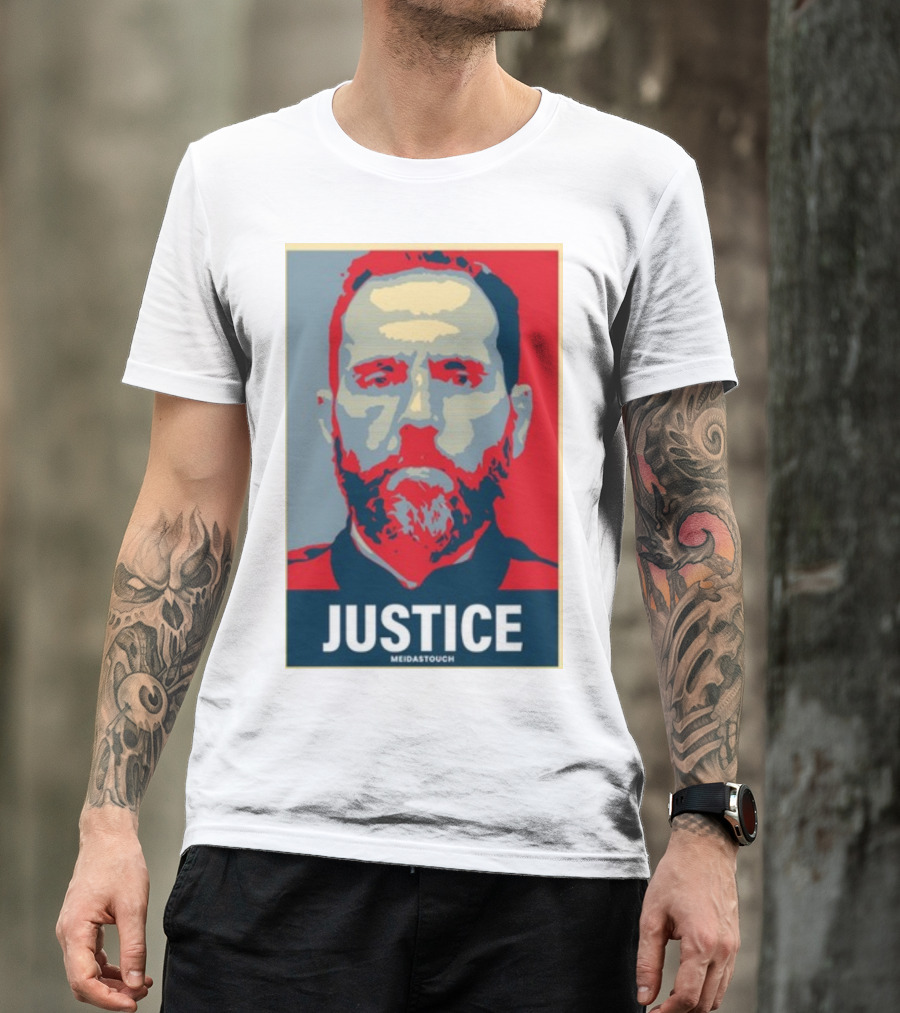 Jack Smith Justice Poster Style Graphic MeidasTouch T-Shirt