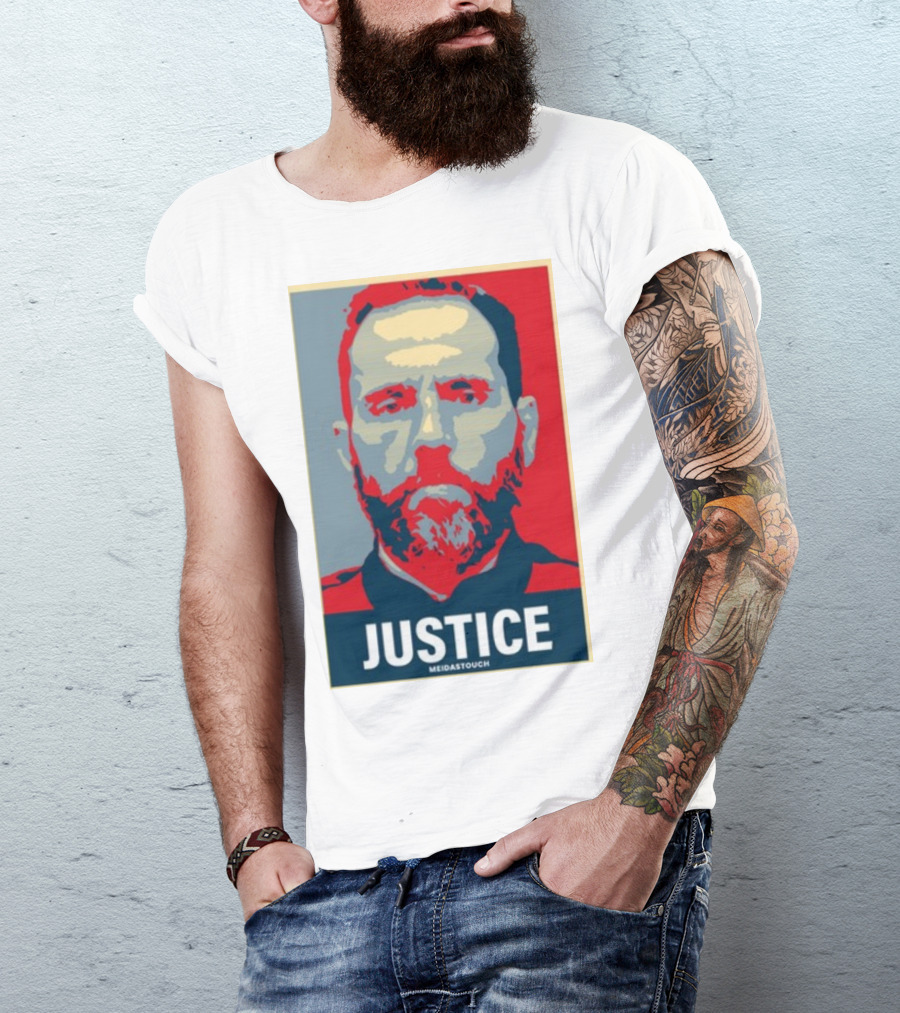 Jack Smith Justice Poster Style Graphic MeidasTouch T-Shirt