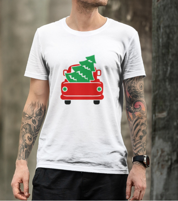 Purchase Wholesale Christmas Free Tree Car T-Shirt