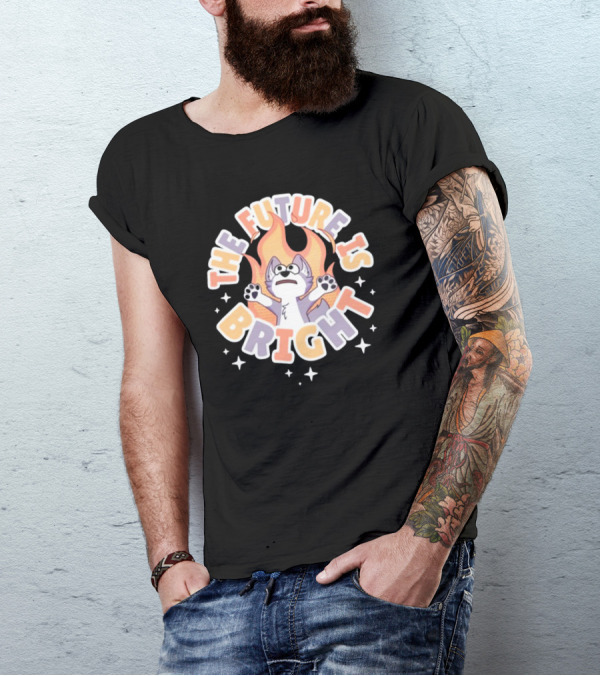 0Foxshop The Future Is Bright T-Shirt