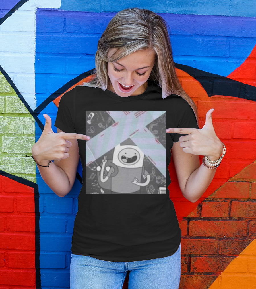 Flinn X Uzi Goofyahhtees Adventure Time Mashup T-Shirt