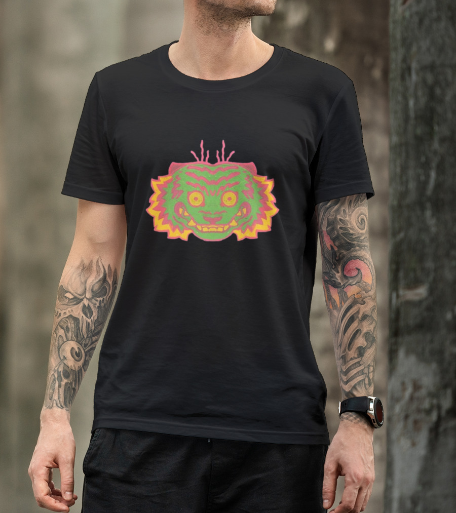 Jul Papajoolia Tigers Psychedelic Mask T-Shirt