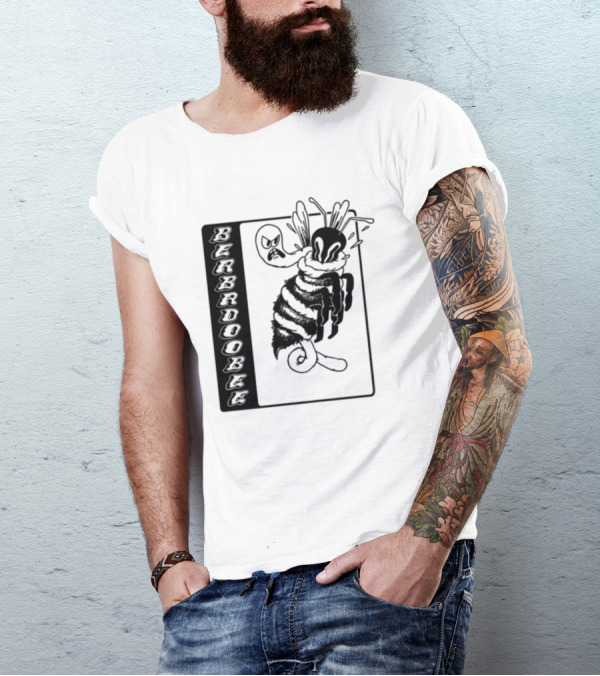 Dirtyhit Beabadoobee Loveworm Angry Cartoon Bee T-Shirt