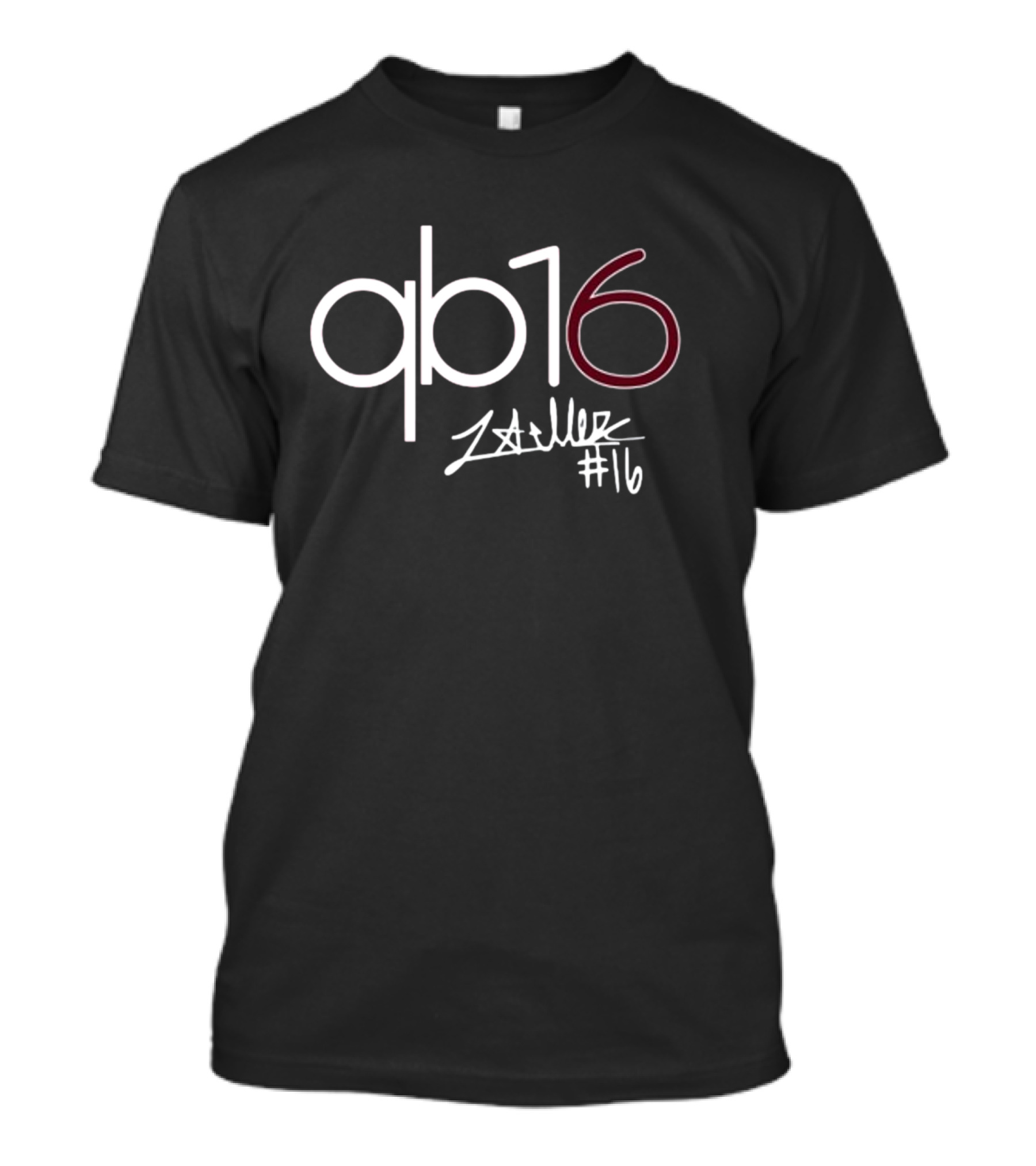 Qb16 Signature Series Zsuller #16 Palmetto Autographs T-Shirt