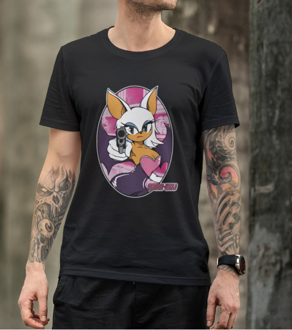 Rouge The Bat Mamono World Crossover T-Shirt