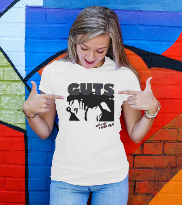Guts Red Glittering Shadowy T-Shirt