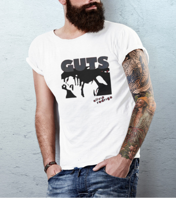 Guts Red Glittering Shadowy T-Shirt