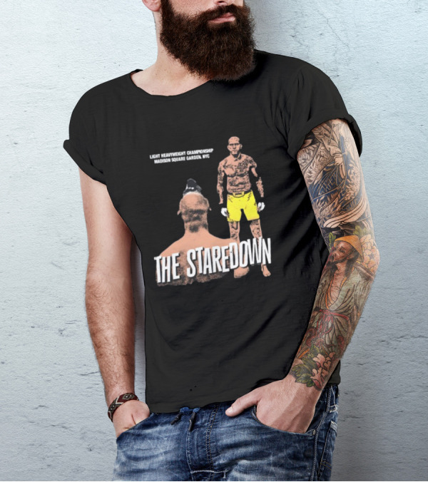 The Staredown Light Heavyweight Championship Madison Square Garden NYC T-Shirt