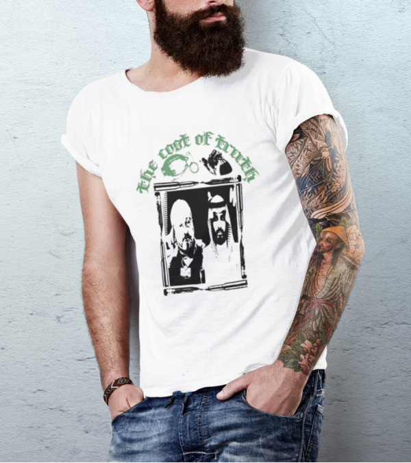 The Cost Of Truth Newspaper Collage T-Shirt