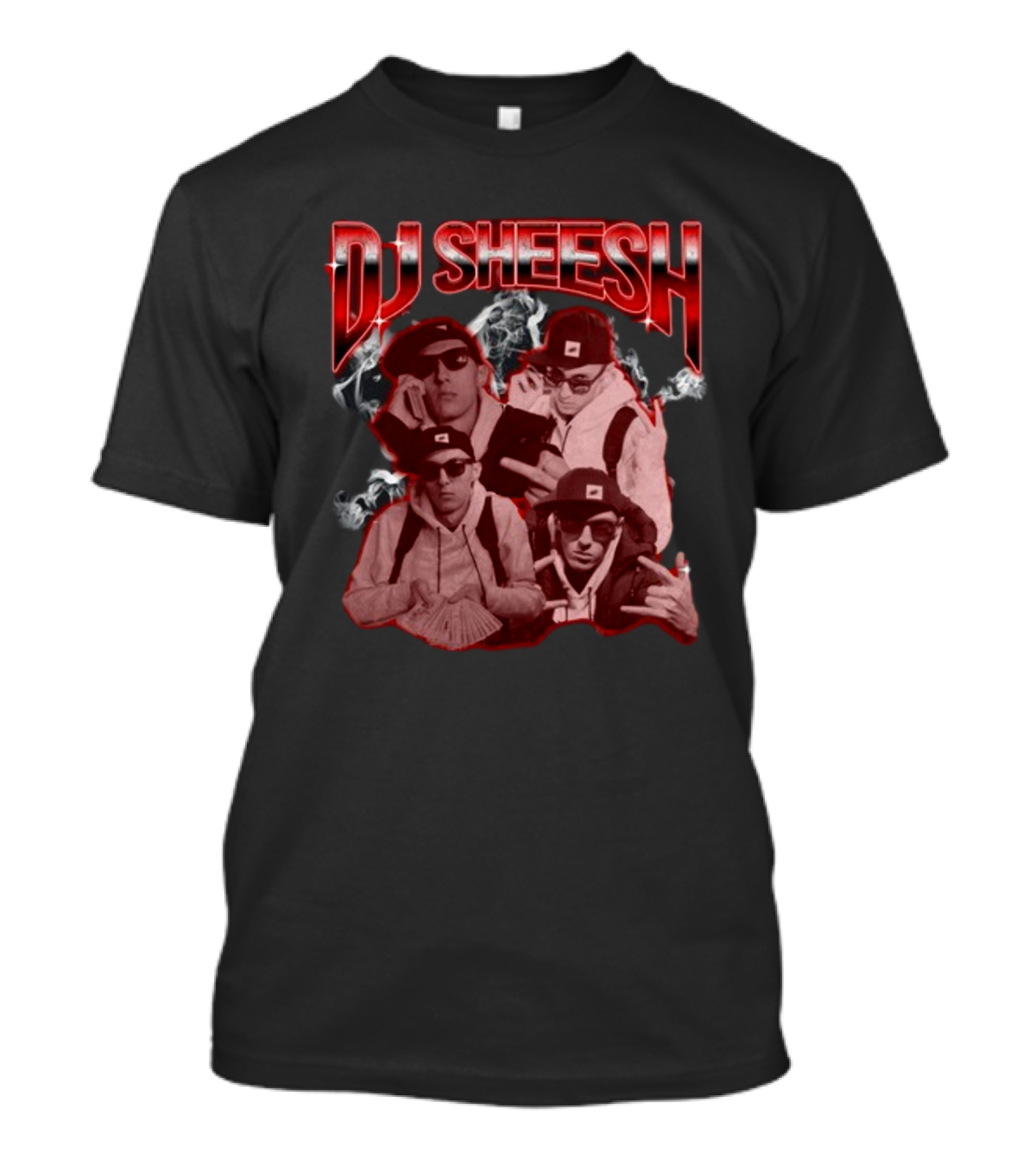 DJ Sheesh Cyclops Streetwear Vibes With Smoke Effects T-Shirt