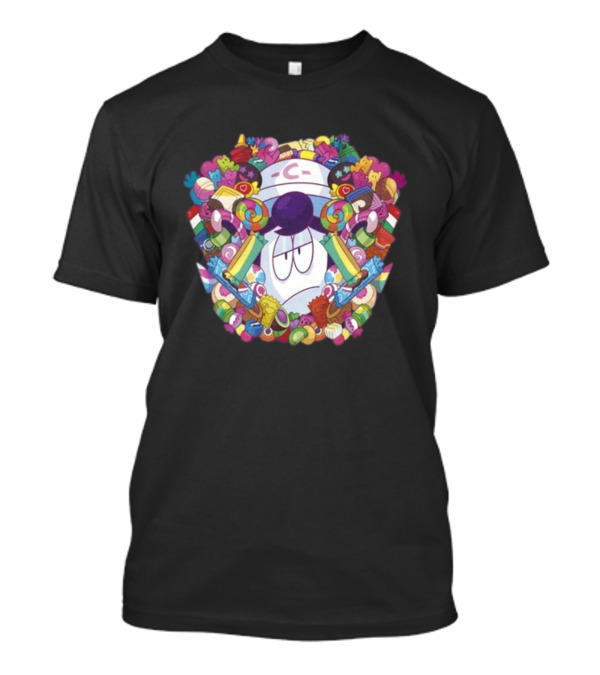 C- Cup With Overwhelming Candy And Sweets Explosion T-Shirt