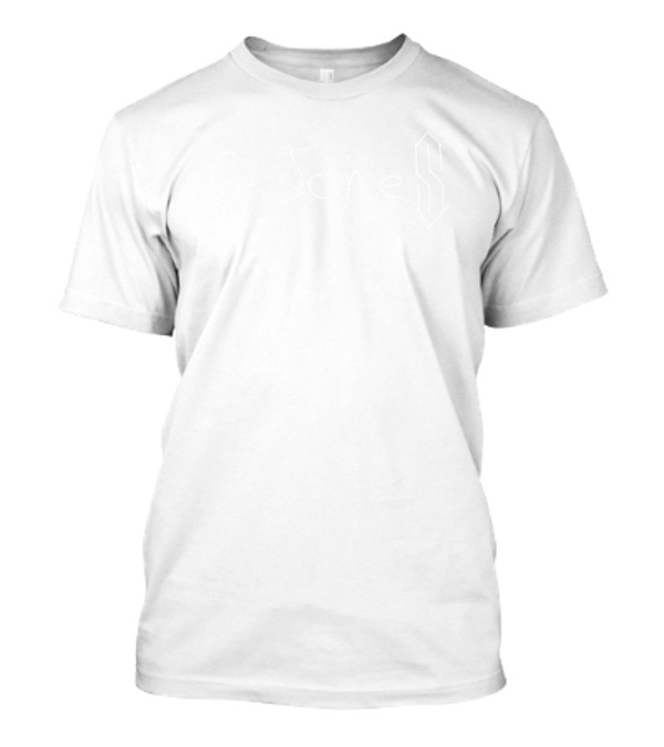 G Jones Stylized Text T-Shirt