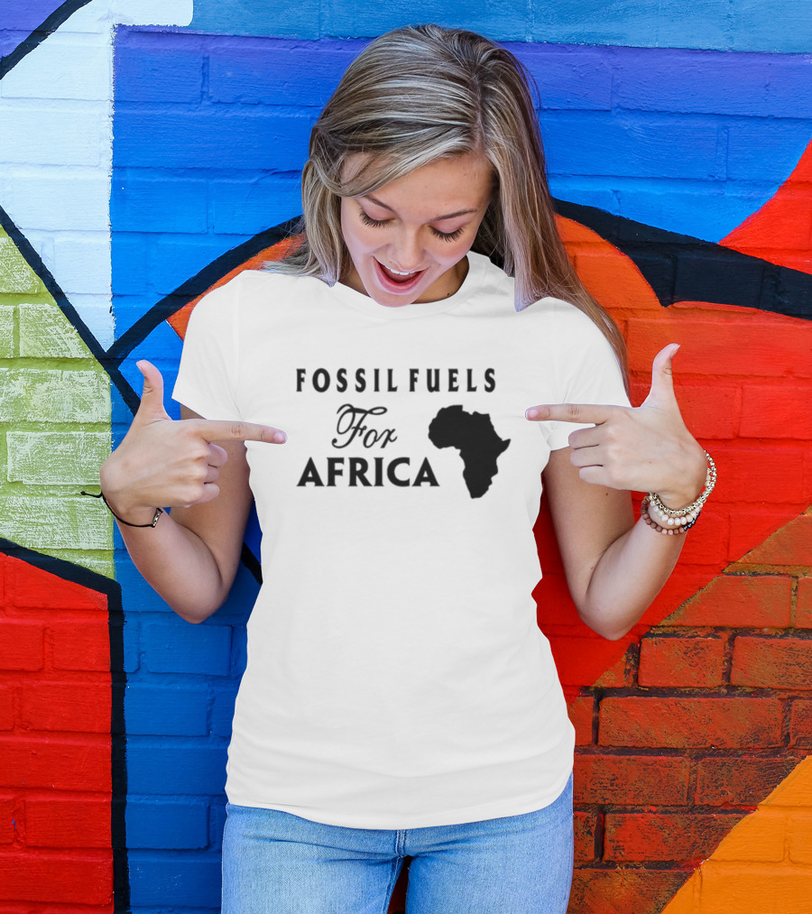 Jusper Machogu Fossil Fuels For Africa Africa T-Shirt