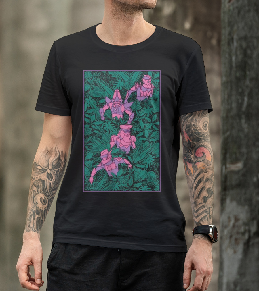 Rainforest Robot Explorers Jungle Expedition T-Shirt