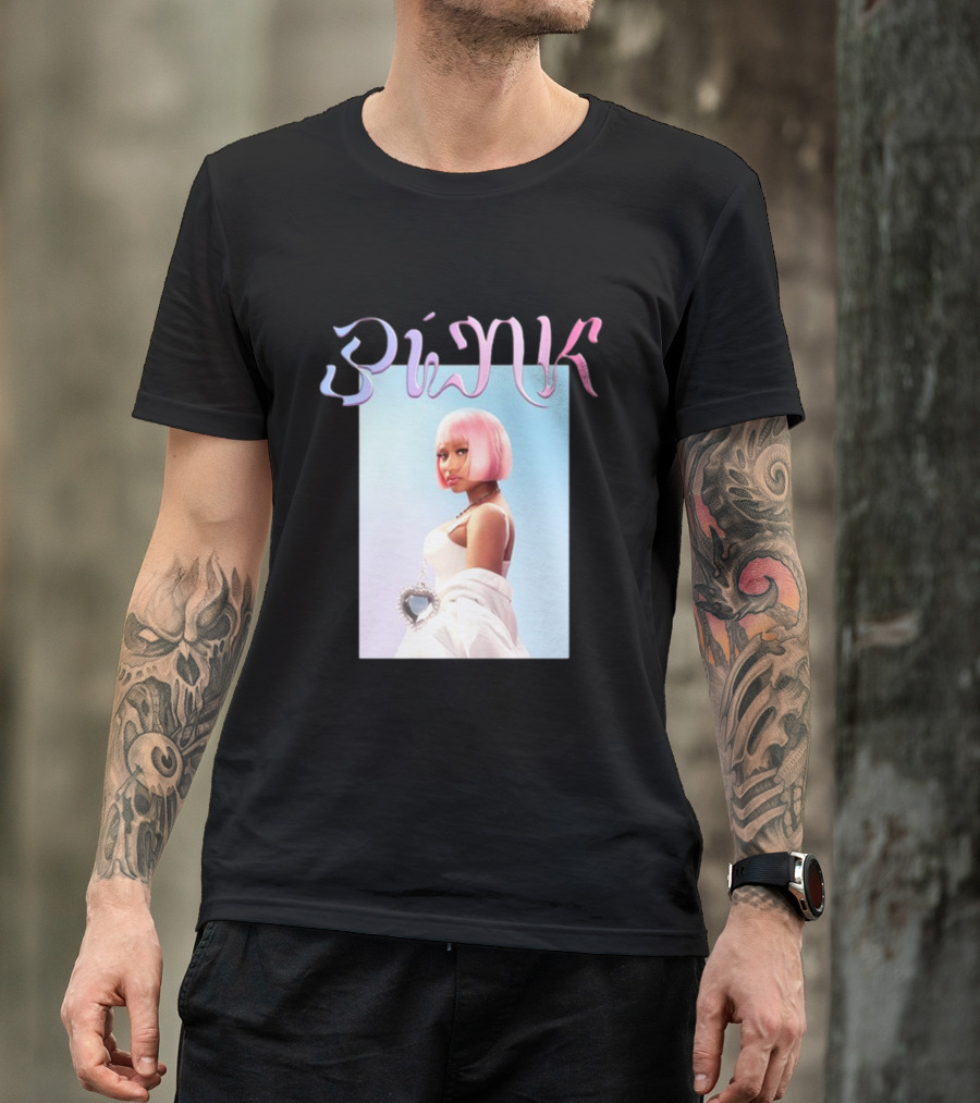 Nicki Pink Friday 2 Spotify Exclusive Album Cover T-Shirt