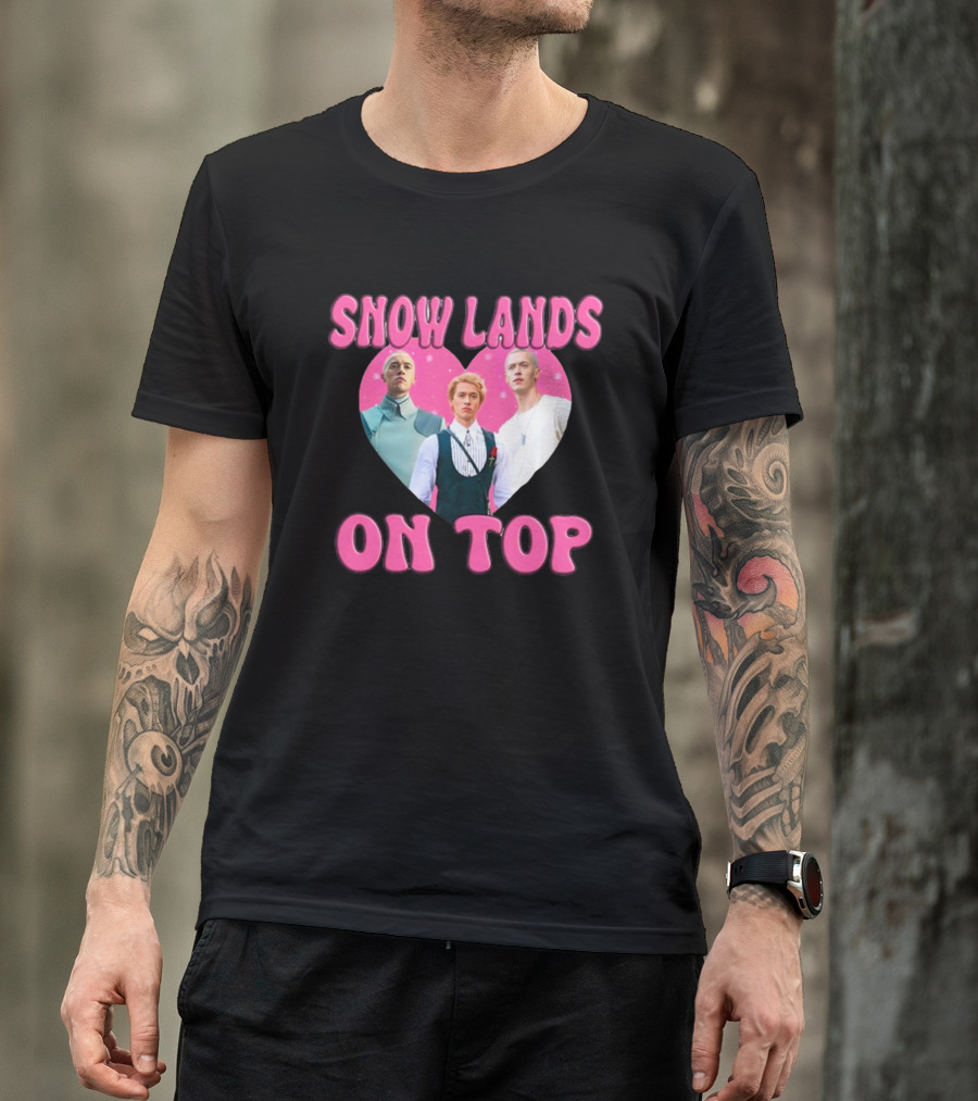 Snow Lands On Top T-Shirt