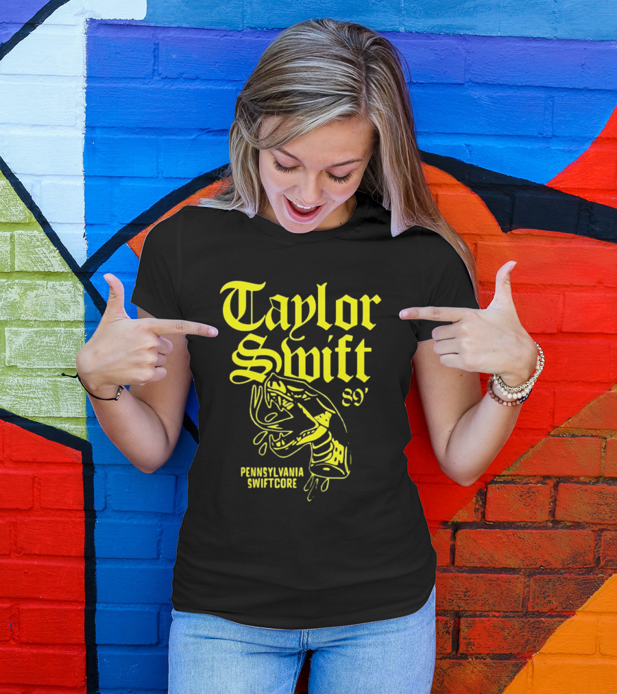 Taylor Swift Pennsylvania Swiftcore 89' Snake T-Shirt