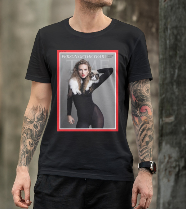 TIME Person Of The Year Taylor Swift Magazine Cover T-Shirt