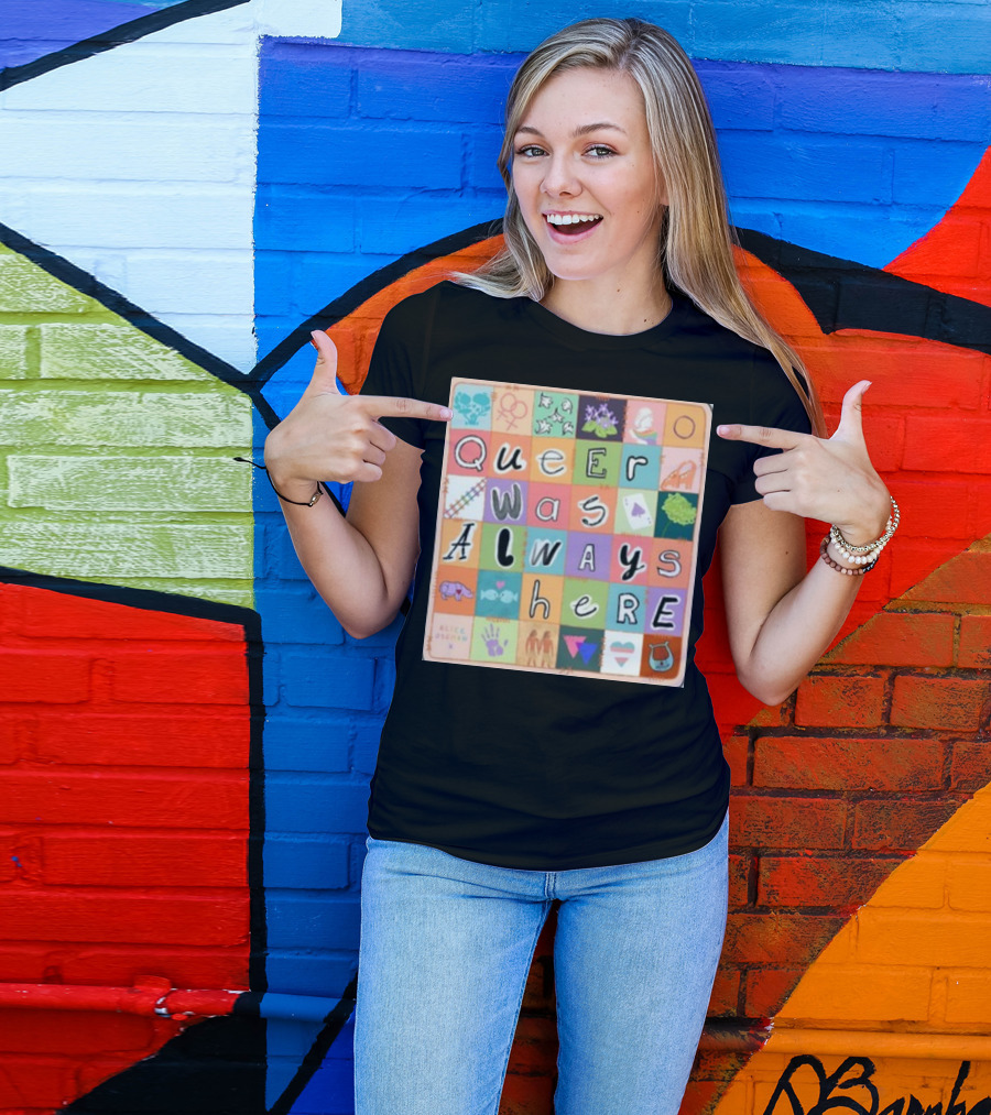Queer Was Always Here Alice Oseman X Qwah T-Shirt