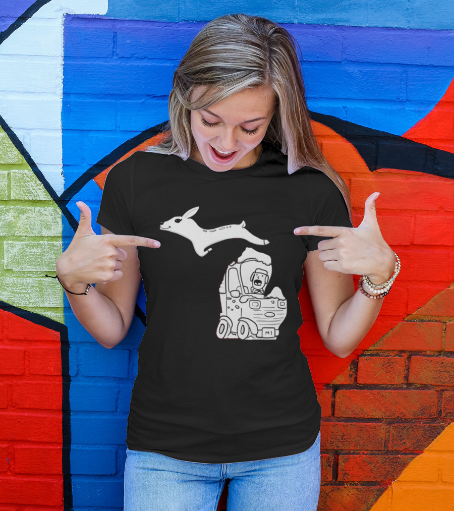 Michigan For Deer Ice Road Truck Journey T-Shirt