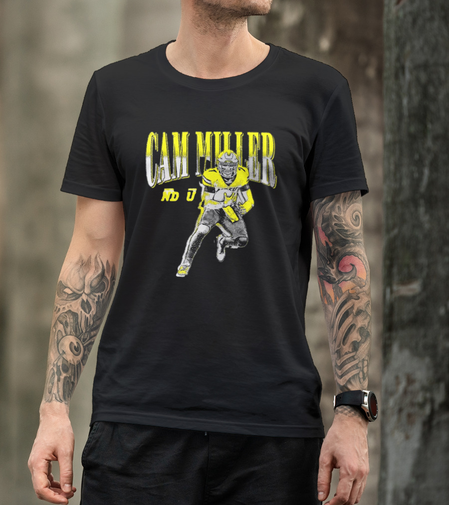 Cam Miller NDSU North Dakota State Football Action T-Shirt