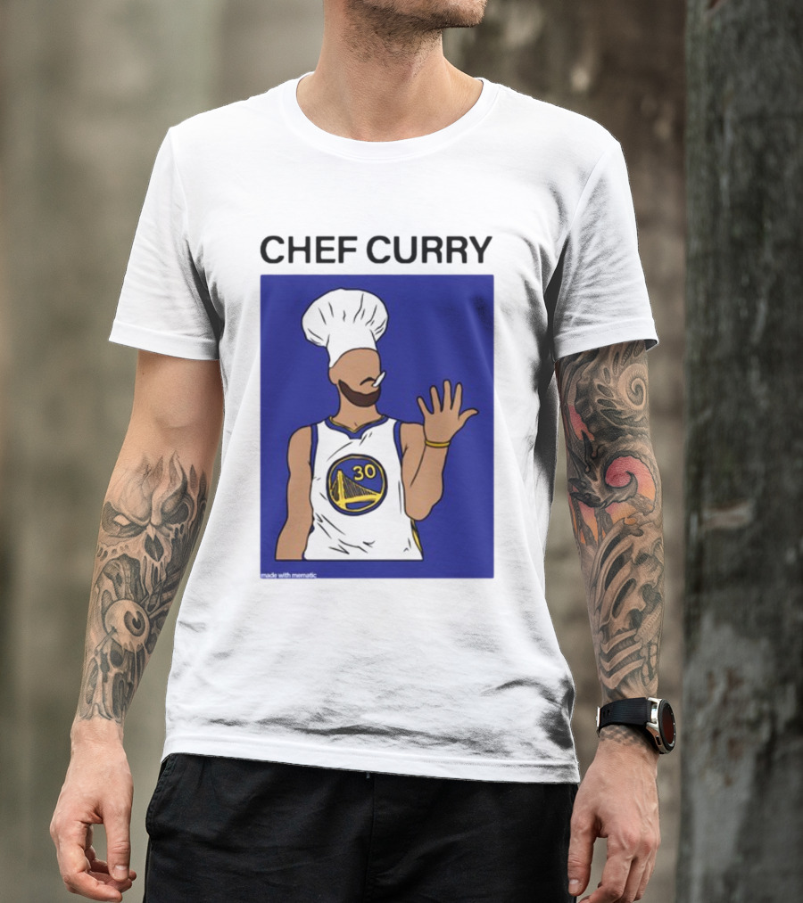 Chef Curry Golden State Basketball Number 30 T-Shirt