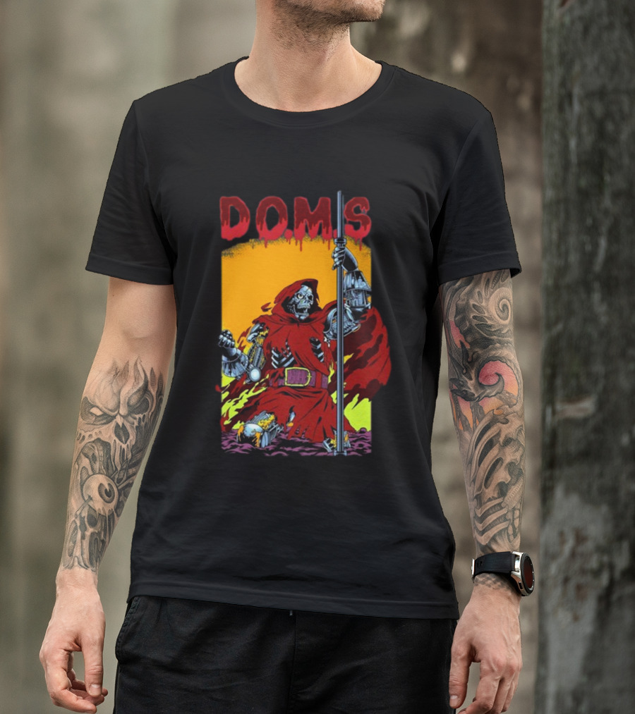 D.O.M.S Raskolapparel Dr Doms Skeleton Warrior T-Shirt