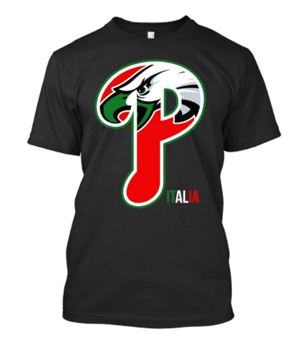Eagles Phillies Italia P T-Shirt