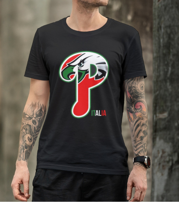 Eagles Phillies Italia P T-Shirt