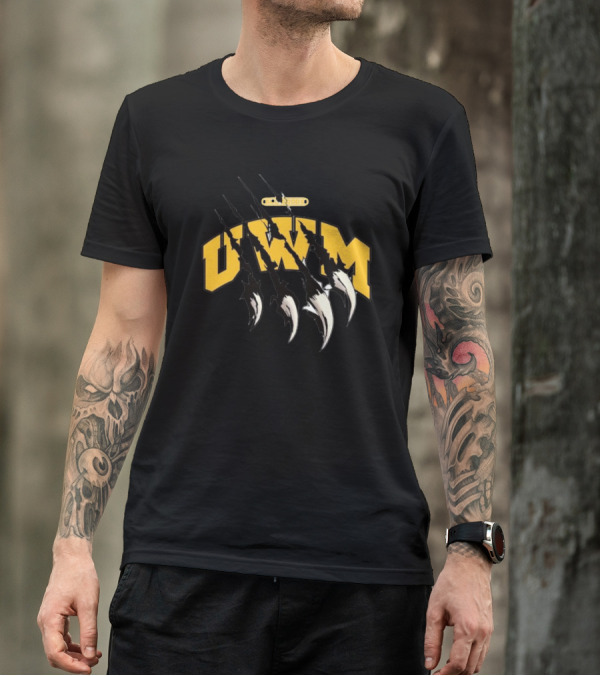 UWM Panthers Claw Marks T-Shirt