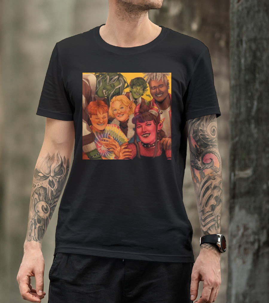 We're The Bad Fantasy Friends Group T-Shirt