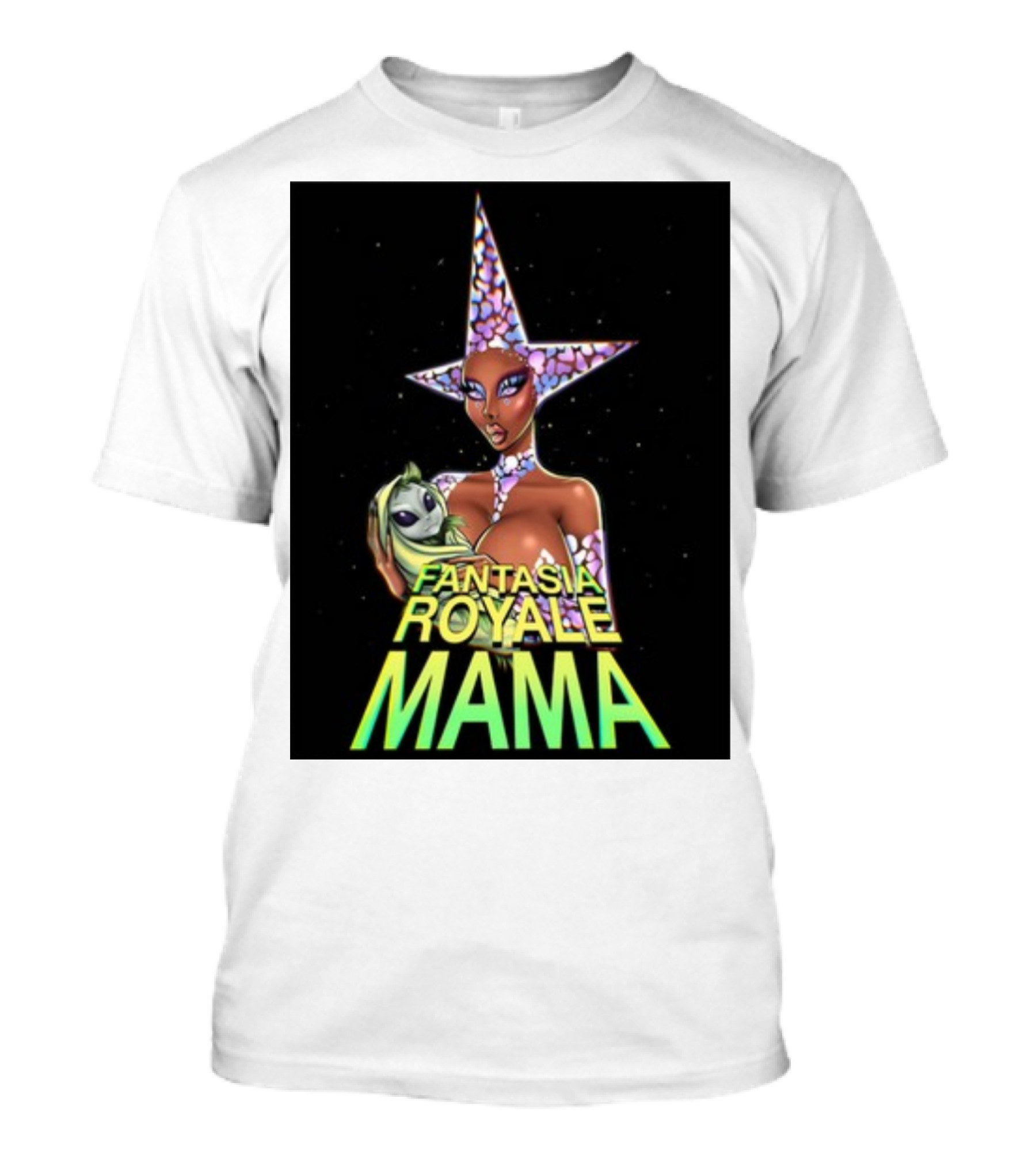 Fantasia Royale Mama Alien Star Headpiece T-Shirt