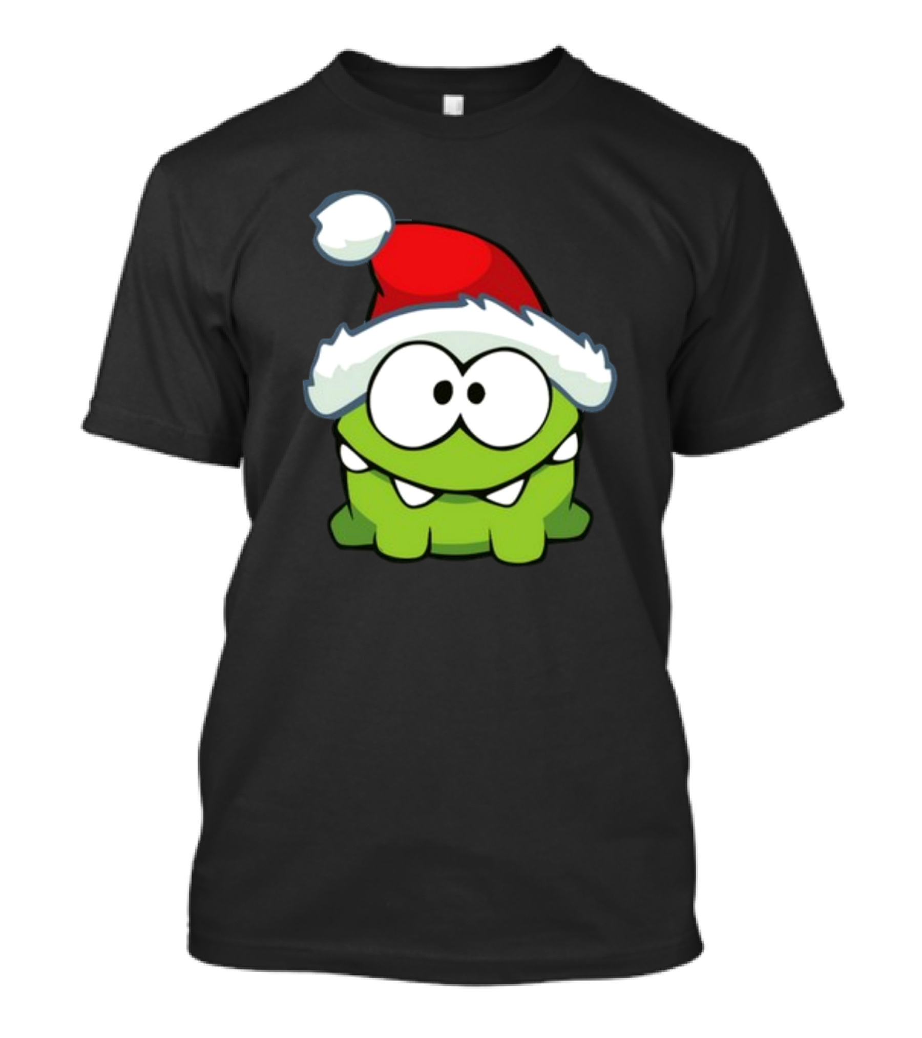 Santa Hat Om Nom T-Shirt