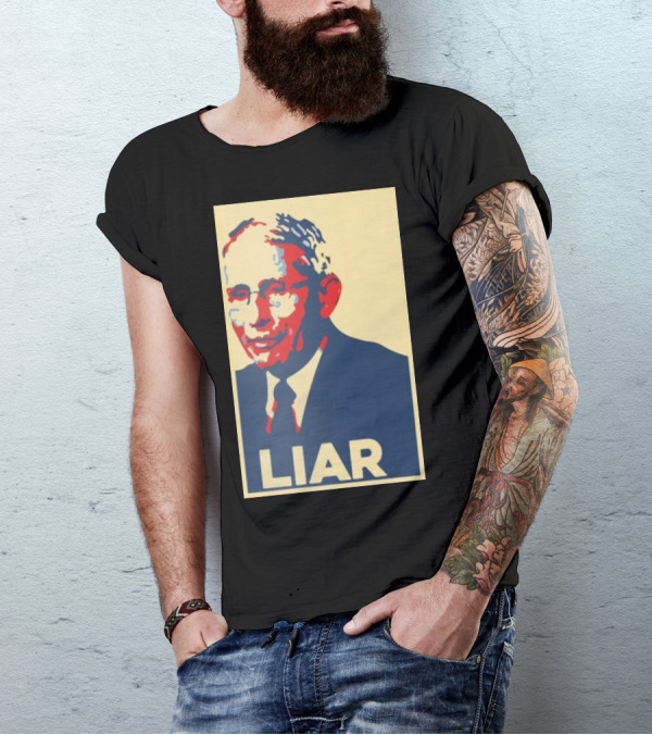 Liz Churchill Pathological Liar Dr. Fauci Hope Style Image T-Shirt