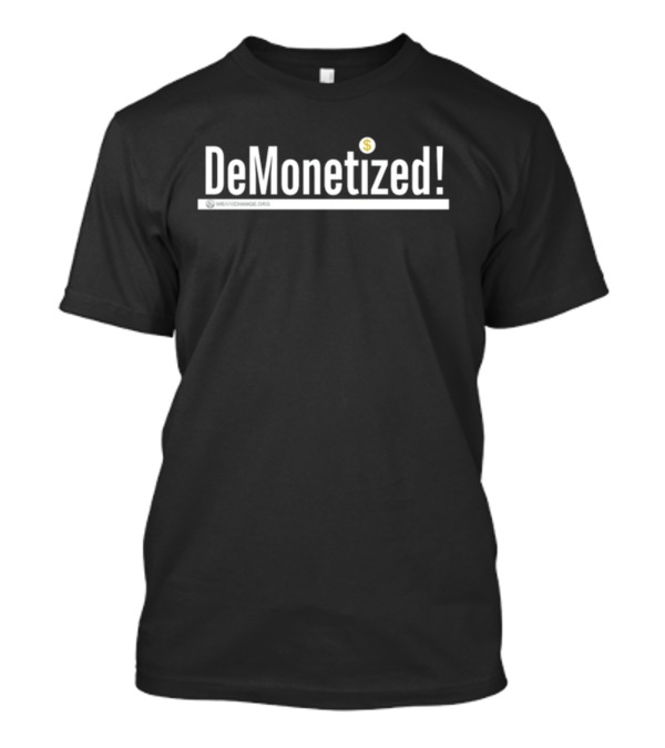 Luke Rudkowski WeAreChange Demonetized Dollar Sign T-Shirt