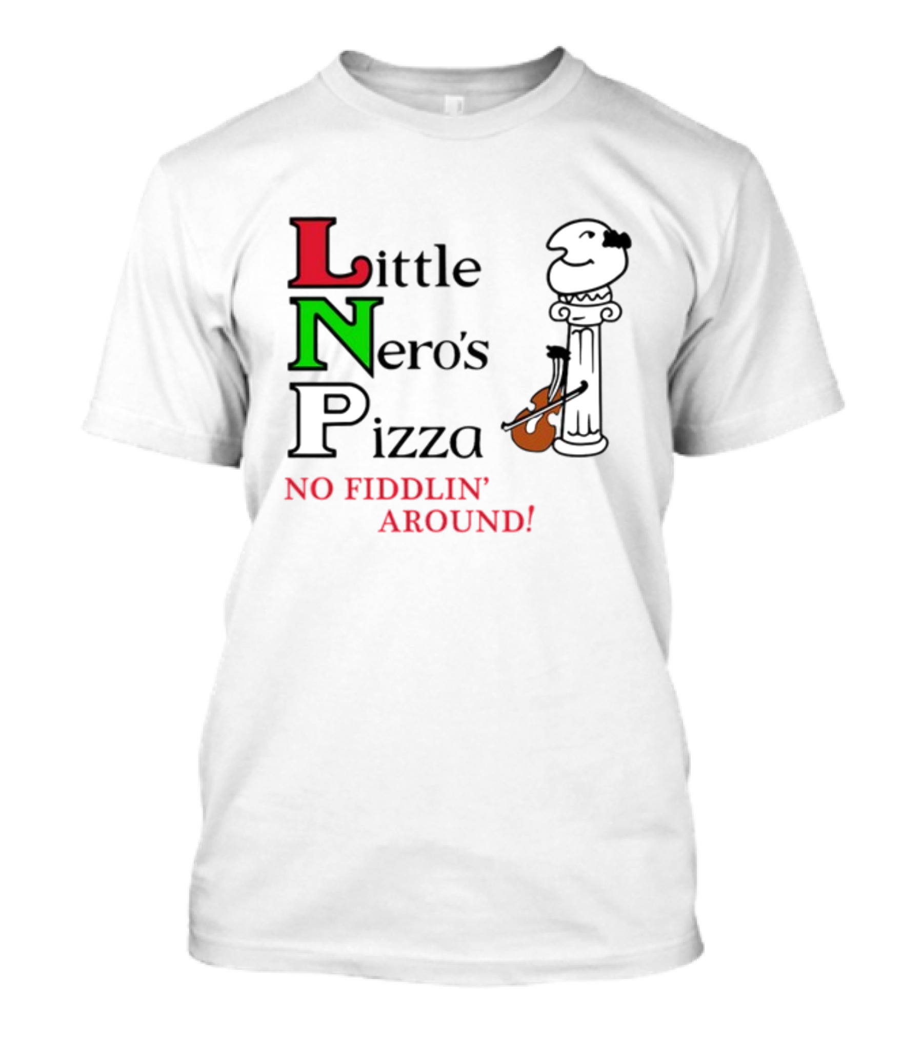 Tj Watt Little Nero's Pizza No Fiddlin' Around Classic T-Shirt
