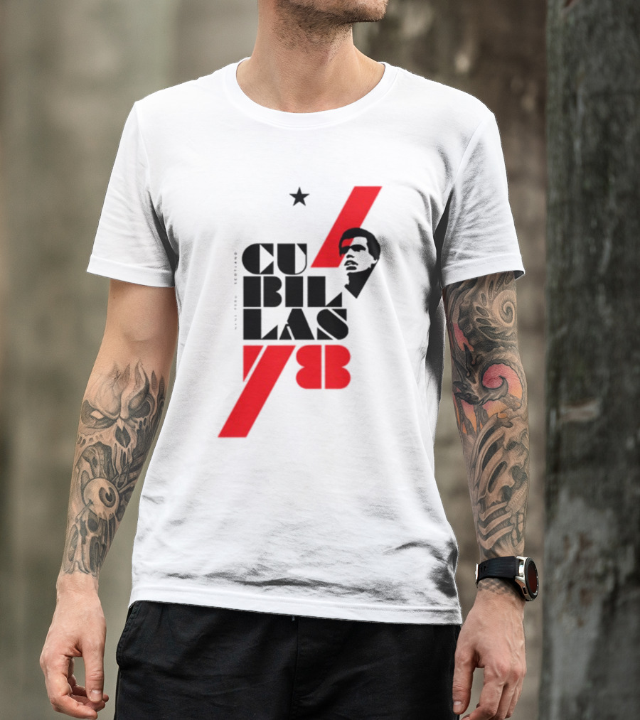CUBILLAS 78 Star Iconic Red And Black T-Shirt