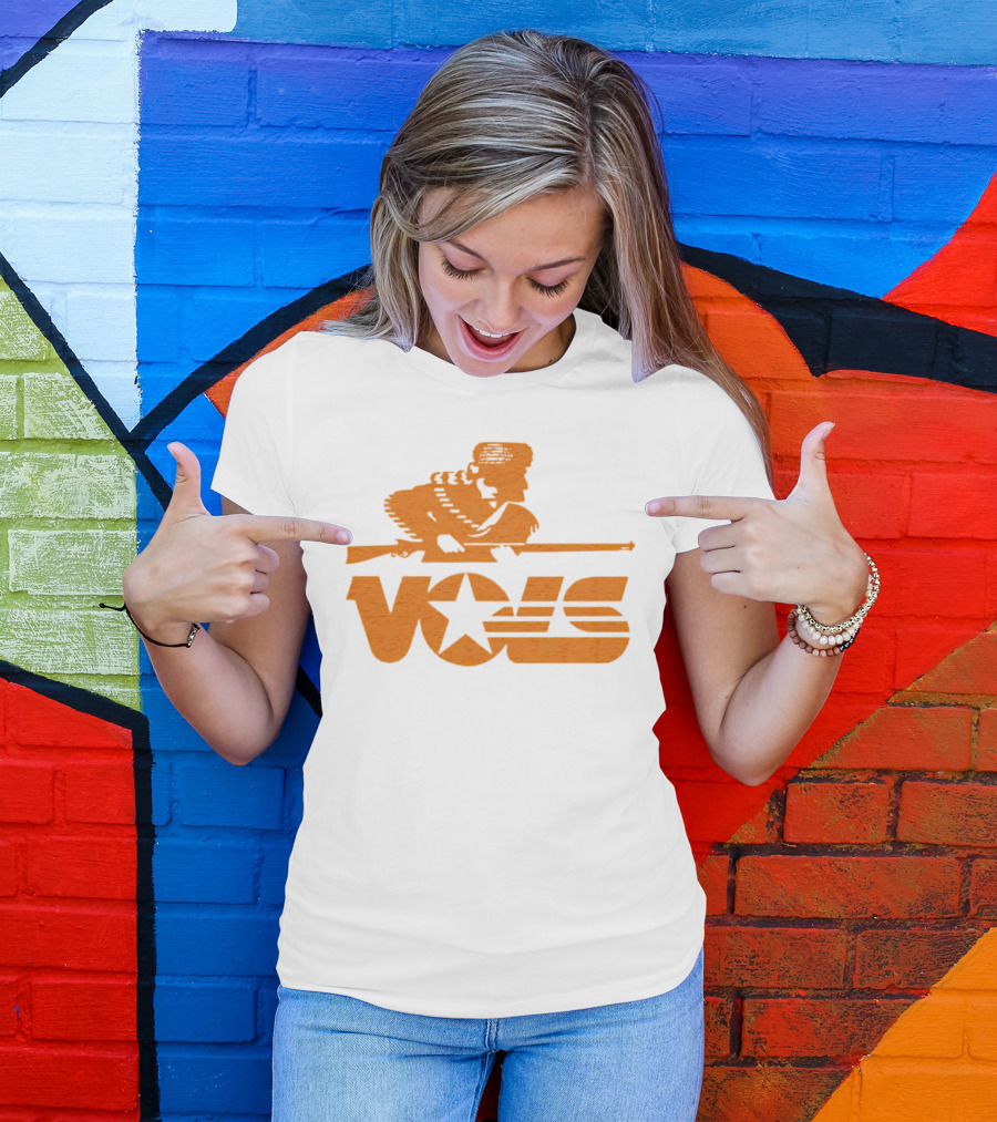 Tennessee Vols Vintage Rifle Star Retro T-Shirt