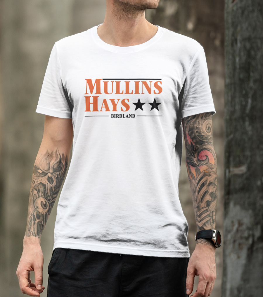 Mullins Hays Birdland Two Stars T-Shirt