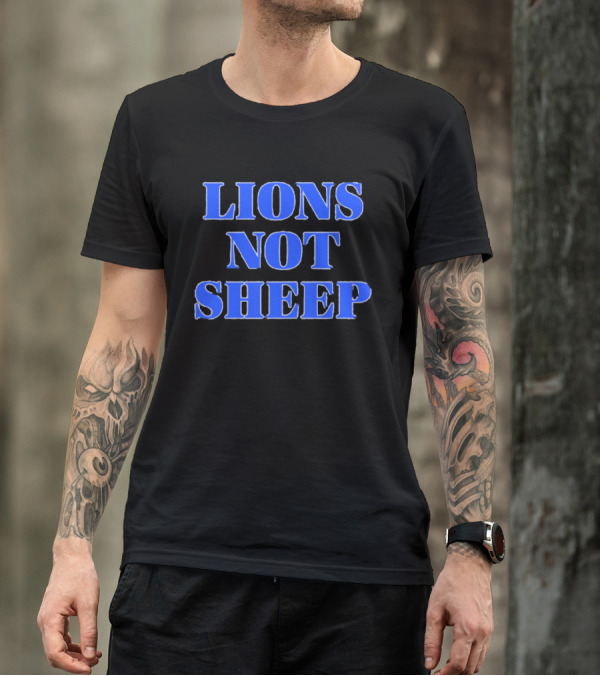 Jessica Irvine Lions Not Sheep T-Shirt