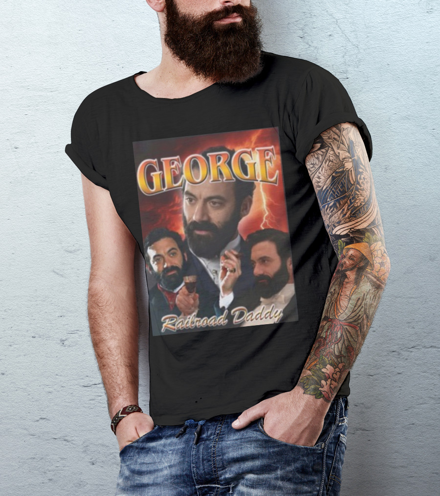 George Mummydearestpodcast Railroad Daddy T-Shirt