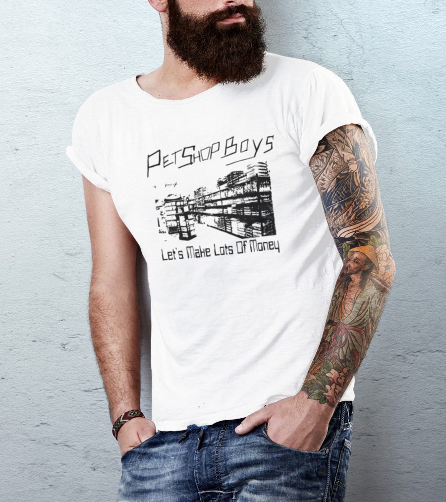 Pet Shop Boys Let's Make Lots Of Money T-Shirt