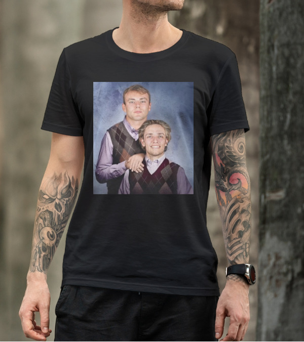Carson Beck Brock Bowers Step Brothers Comedy Portrait T-Shirt