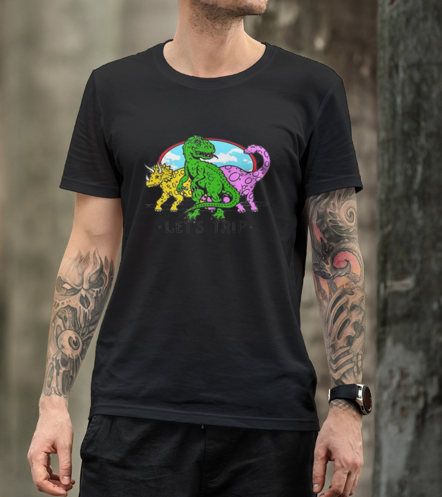 Let's Trip Dinosaur Jurassic T-Shirt