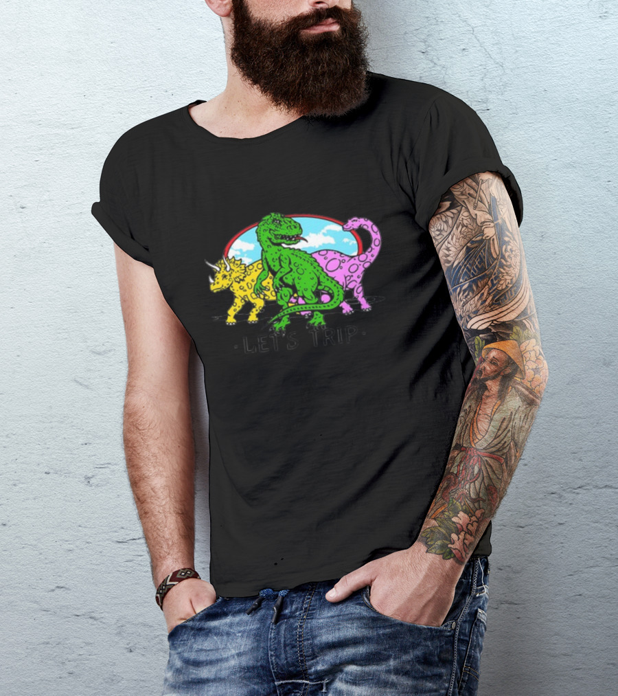 Let's Trip Dinosaur Jurassic T-Shirt
